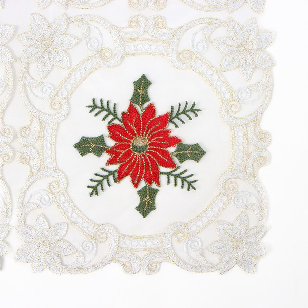 Изображение товара Скатерть Этель Пуансеттия 120x150 / 10150826