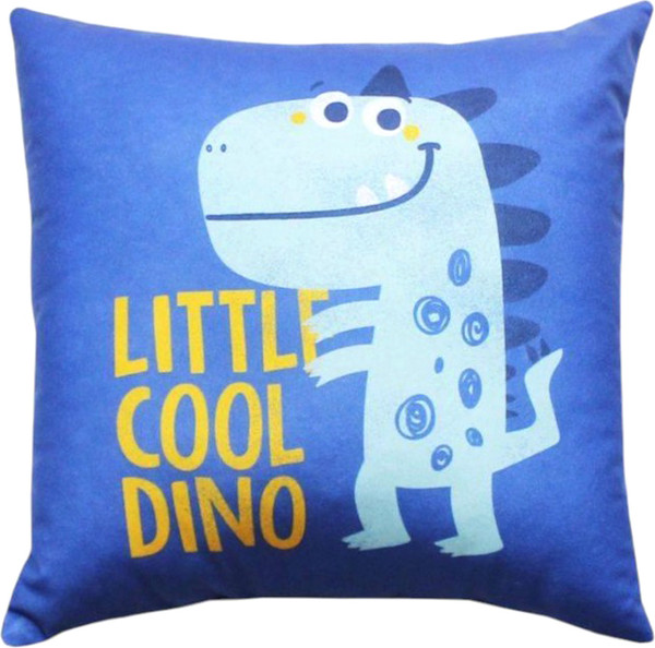 Изображение товара Подушка декоративная MATEX Dino. Little Cool Dino / 63-599 (синий/голубой/желтый)