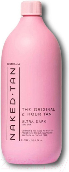 Изображение товара Лосьон-автозагар Naked Tan Ultra Dark Solution 2 Hour Tan (1л)