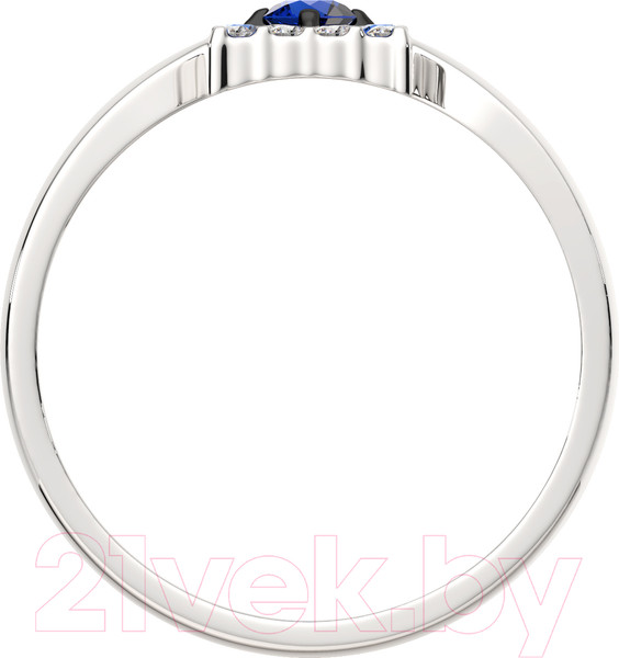 Изображение товара Кольцо из белого золота ZORKA 2D10122.14K.W.ZZ (р.17.5, с бриллиантами)
