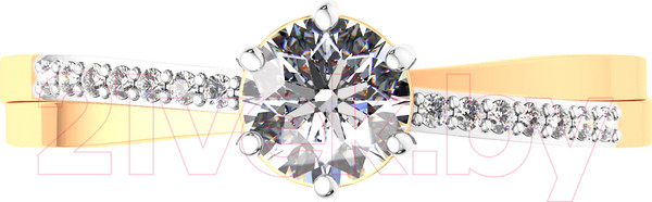 Изображение товара Кольцо из розового золота ZORKA 210515 (р.17.5, с фианитами)