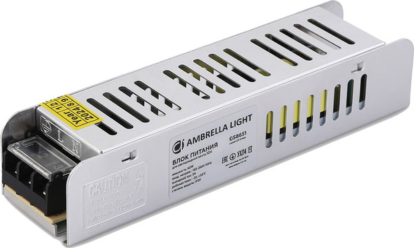 Изображение товара Блок питания для светодиодной ленты Ambrella GS8651