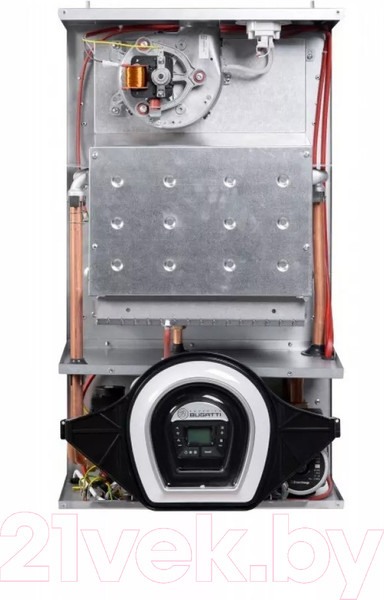 Изображение товара Газовый котел Federica Bugatti 24В Varme Wi-Fi (черный, с бойлером косвенного нагрева KBS-B 160 V3)