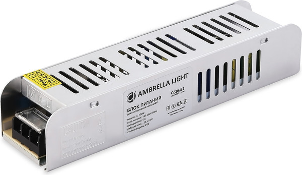 Изображение товара Блок питания для светодиодной ленты Ambrella GS8682
