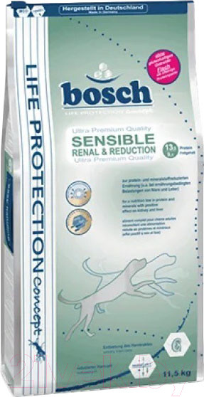 Изображение товара Сухой корм для собак Bosch Petfood LPC Sensible Renal & Reduction / 56630115 (11.5кг)