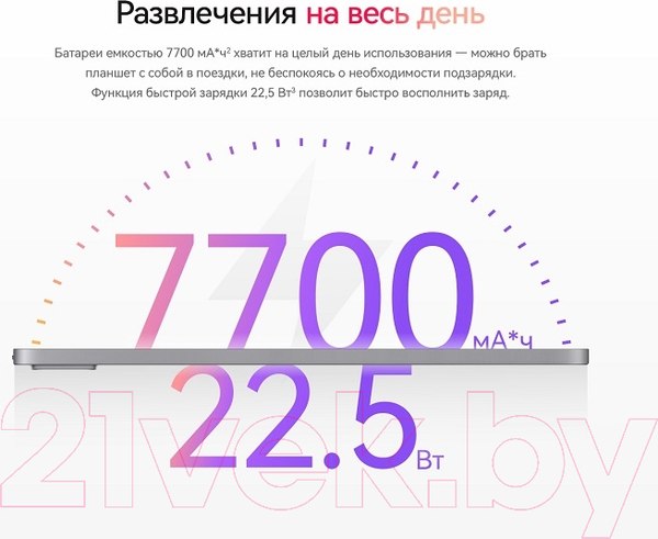 Изображение товара Планшет Huawei MatePad SE 11" 8GB/128GB LTE AGS6-L09 / 53014AYK (серый)