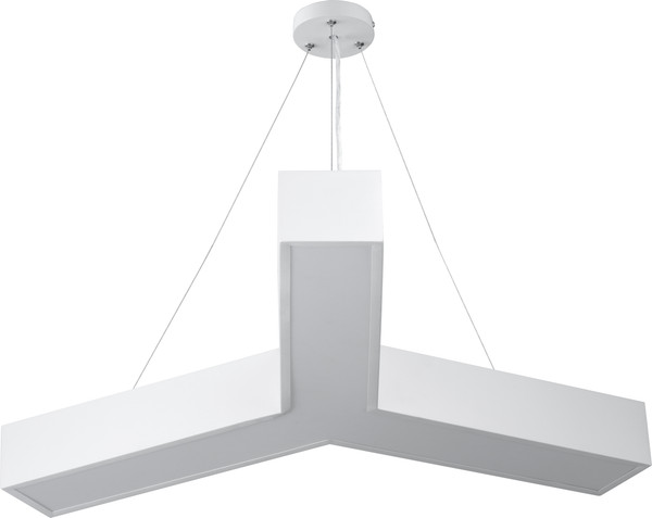 Изображение товара Потолочный светильник ЭРА Geometria Igrek SPO-142-W-40K-044 / Б0050568