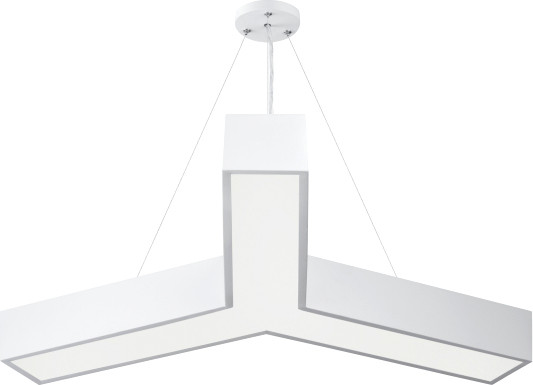 Изображение товара Потолочный светильник ЭРА Geometria Igrek SPO-143-W-40K-056 / Б0050570