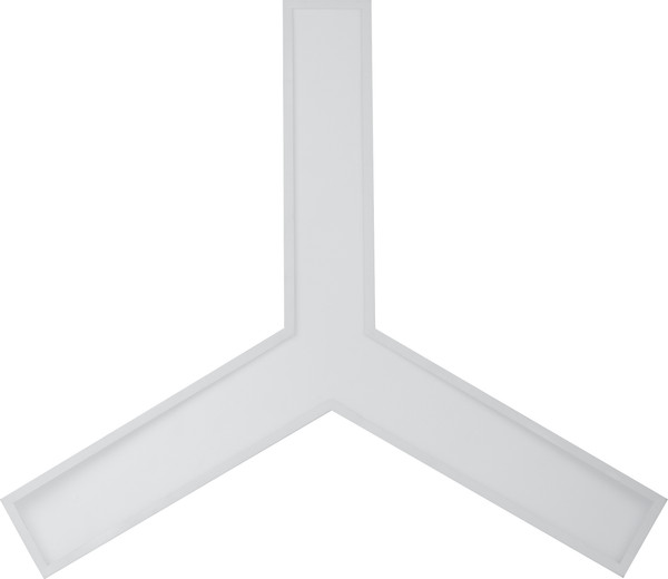Изображение товара Потолочный светильник ЭРА Geometria Igrek SPO-143-W-40K-056 / Б0050570