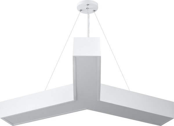 Изображение товара Потолочный светильник ЭРА Geometria Igrek SPO-143-W-40K-056 / Б0050570