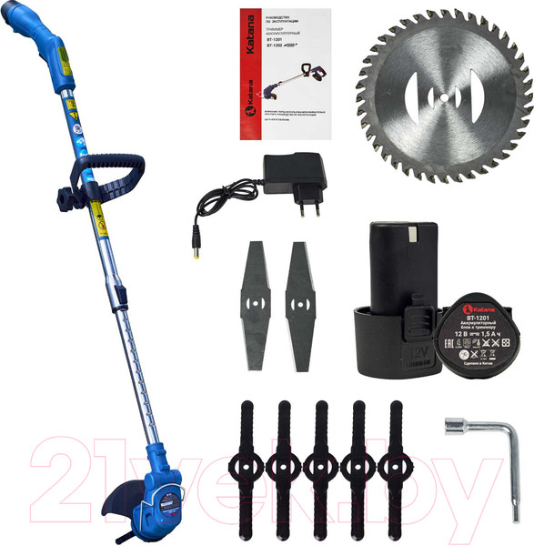 Изображение товара Триммер аккумуляторный Katana BT-1201