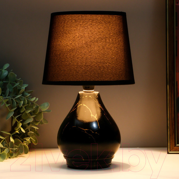 Изображение товара Прикроватная лампа Risalux Гелла 7984494 (черный)