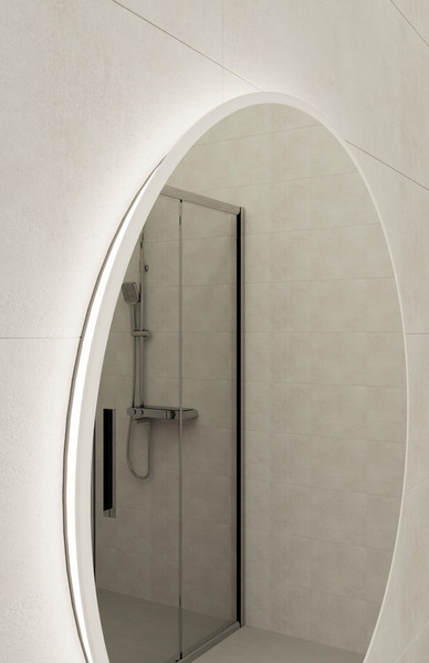 Изображение товара Зеркало Cersanit Eclipse Fusion 62x62 / 64809 (с подсветкой)