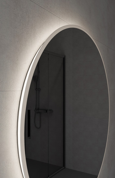 Изображение товара Зеркало Cersanit Eclipse Fusion 62x62 / 64809 (с подсветкой)