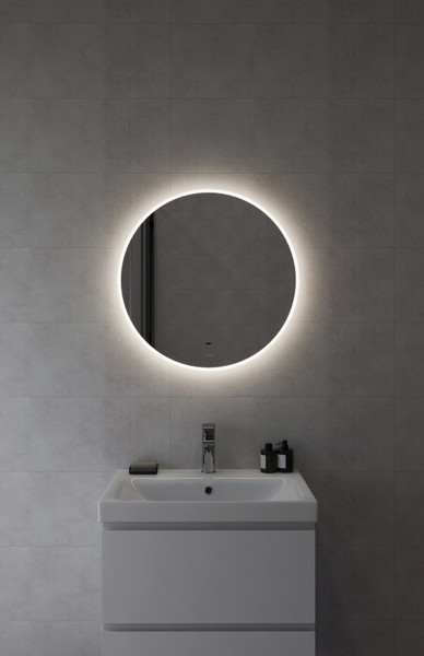 Изображение товара Зеркало Cersanit Eclipse Fusion 62x62 / 64809 (с подсветкой)