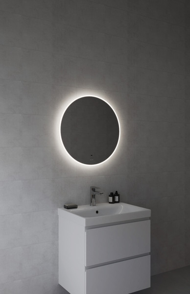 Изображение товара Зеркало Cersanit Eclipse Fusion 62x62 / 64809 (с подсветкой)