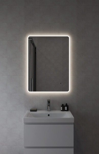 Изображение товара Зеркало Cersanit Eclipse Fusion 60x80 / 64813 (с подсветкой)