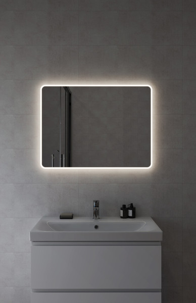Изображение товара Зеркало Cersanit Eclipse Fusion 60x80 / 64813 (с подсветкой)