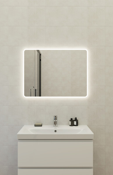 Изображение товара Зеркало Cersanit Eclipse Fusion 60x80 / 64813 (с подсветкой)