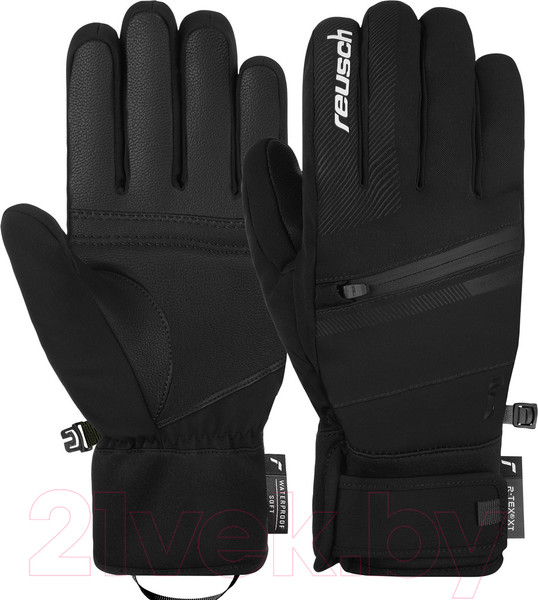 Изображение товара Перчатки лыжные Reusch Steve R-Tex Xt / 6401295-7701 (р-р 9, черный/белый)