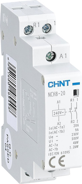 Изображение товара Контактор Chint NCH8-20/20 / 256051