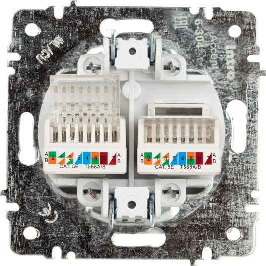 Изображение товара Розетка INTRO Accent 6-304-01 / Б0063646 (белый)