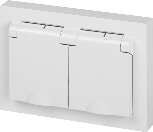 Изображение товара Розетка INTRO Accent 6-210-01 / Б0063577 (белый)