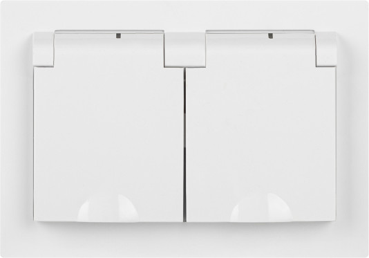 Изображение товара Розетка INTRO Accent 6-210-01 / Б0063577 (белый)