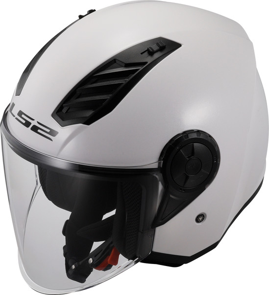 Изображение товара Мотошлем LS2 OF616 Airflow 2 Solid (M, белый глянцевый)