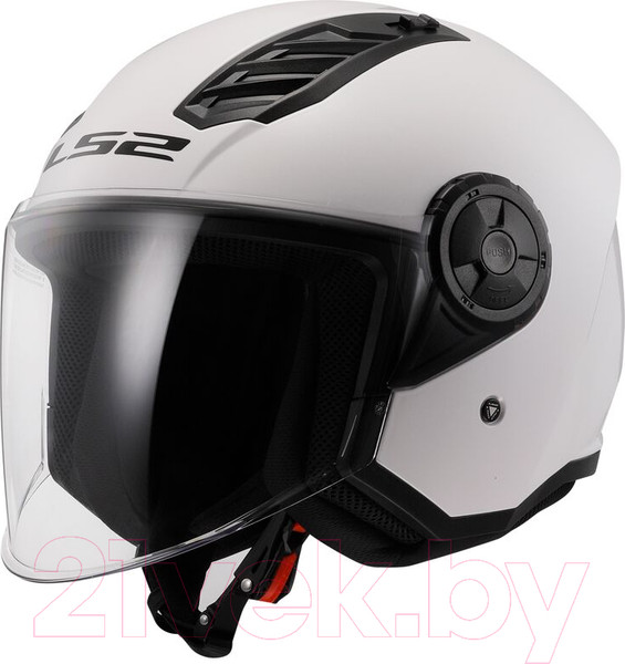 Изображение товара Мотошлем LS2 OF616 Airflow 2 Solid (XS, белый глянцевый)