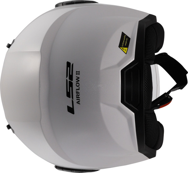 Изображение товара Мотошлем LS2 OF616 Airflow 2 Solid (XS, белый глянцевый)