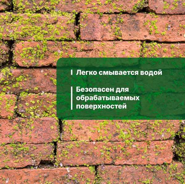 Изображение товара Средство для очистки древесины Prosept Удалитель мха готовый состав (1л)