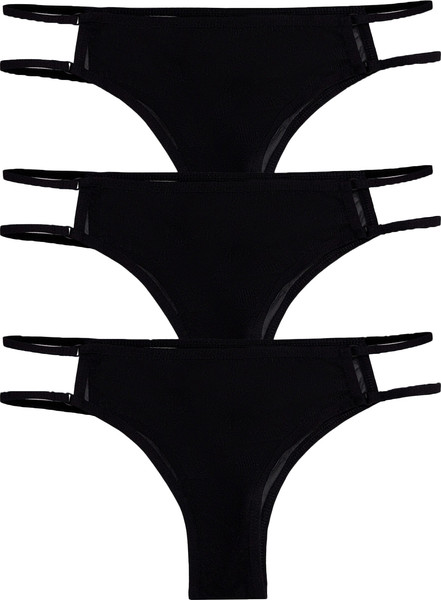 Изображение товара Комплект женских трусов Mark Formelle 412438-3 (р.94, черный)