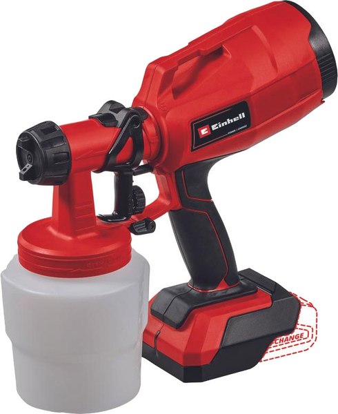 Изображение товара Краскопульт электрический Einhell TC-SY 18/60 Li-Solo (4260025)