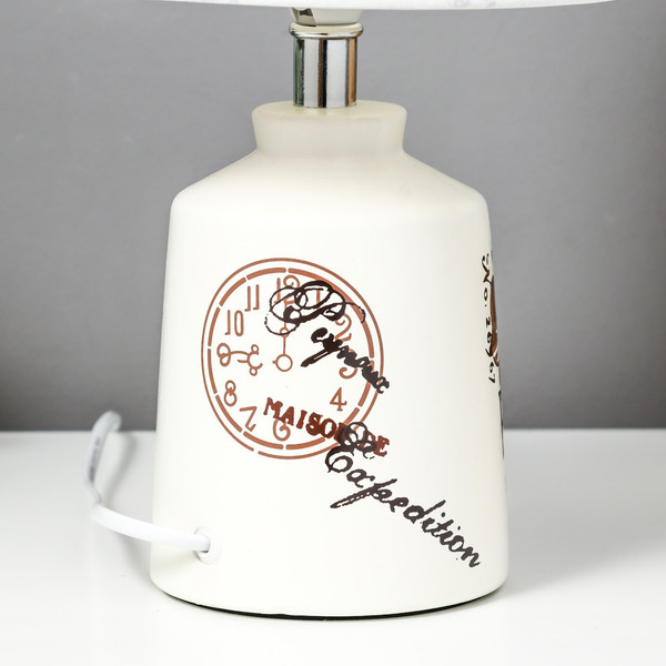 Изображение товара Прикроватная лампа Risalux Париж с цветком 3839004