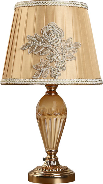 Изображение товара Прикроватная лампа Risalux Эмилия 4293782 (золото/бежевый)