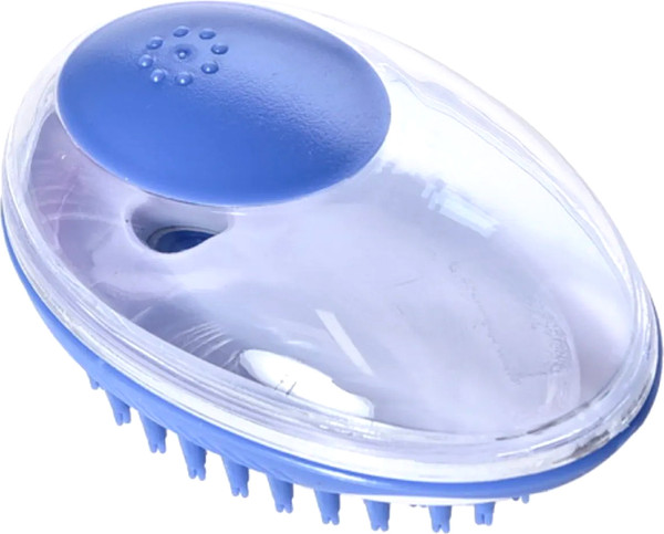 Изображение товара Щетка для животных Homepet Silver Series Массажная для мытья 88414