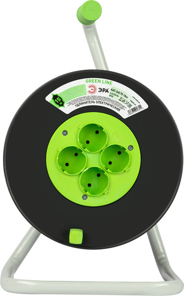 Изображение товара Удлинитель на катушке ЭРА Greenline KAT-2x0.75-15m / Б0065052