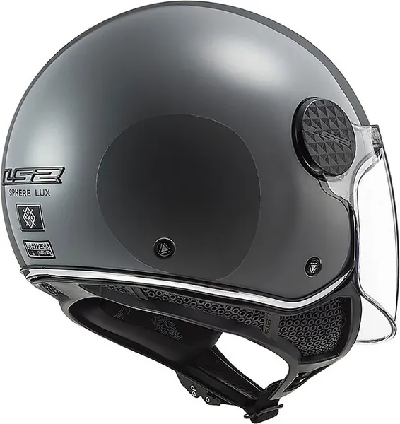 Изображение товара Мотошлем LS2 OF558 Sphere II Solid (M, серый)