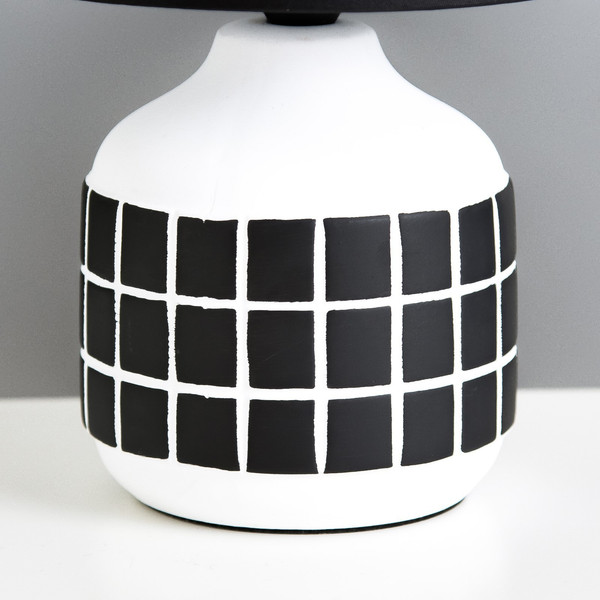 Изображение товара Прикроватная лампа Risalux Гликерия 9627131 (белый/черный)