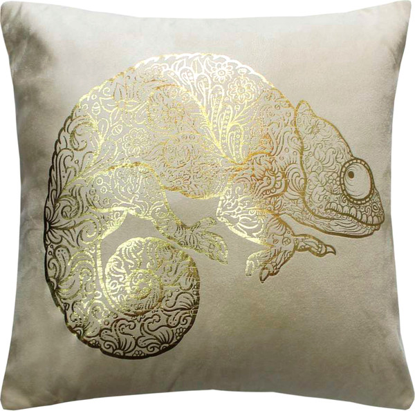 Изображение товара Подушка декоративная MATEX Luxury. Хамелеон / 52-340 (бежевый)