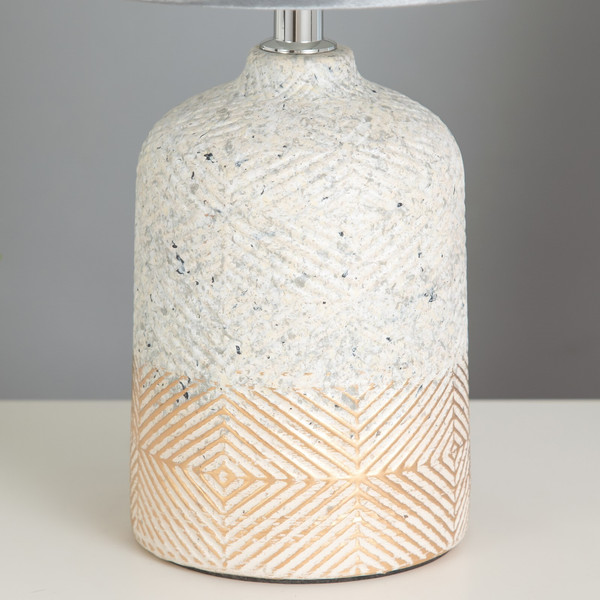 Изображение товара Прикроватная лампа Risalux Джина 9627147 (бежевый/серый)