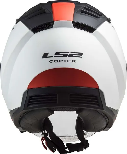 Изображение товара Мотошлем LS2 OF600 Copter II Urbane (XS, Matt White Red)