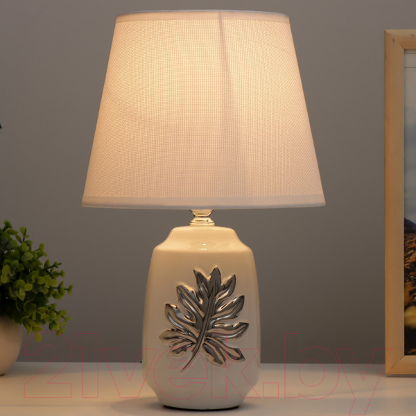 Изображение товара Прикроватная лампа Risalux Монстера 9819930 (белый)