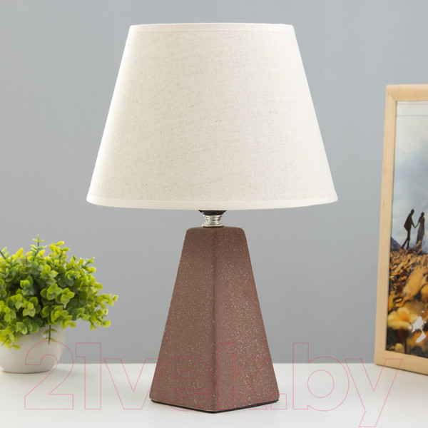 Изображение товара Прикроватная лампа Risalux Альберта 9724572 (шоколадный)