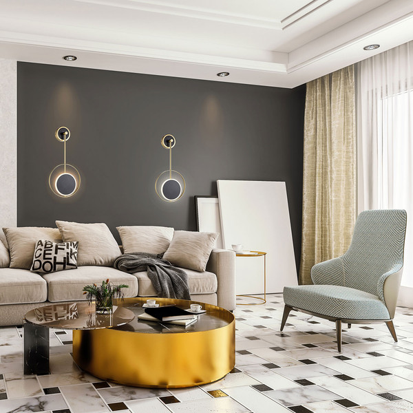 Изображение товара Бра ESCADA Hypnosis 10206/SG LED (Black/Gold)