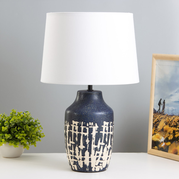 Изображение товара Прикроватная лампа Risalux Асфея 9642059 (белый/синий)