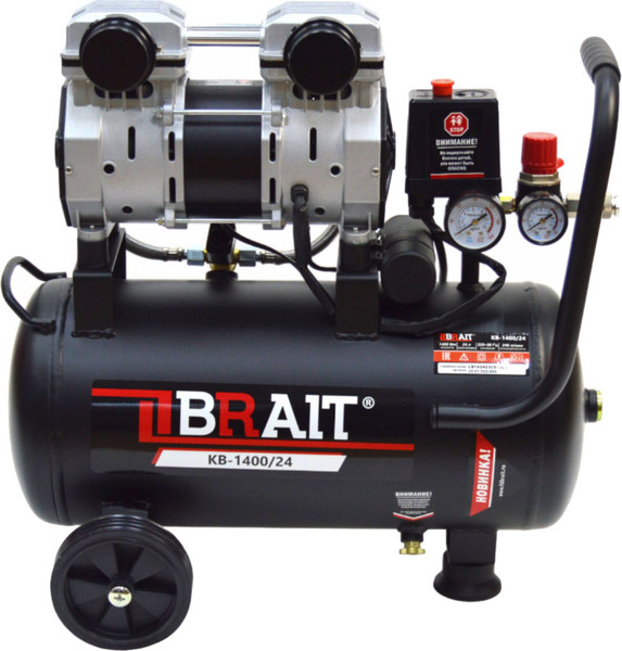 Изображение товара Воздушный компрессор Brait KB-1400/24