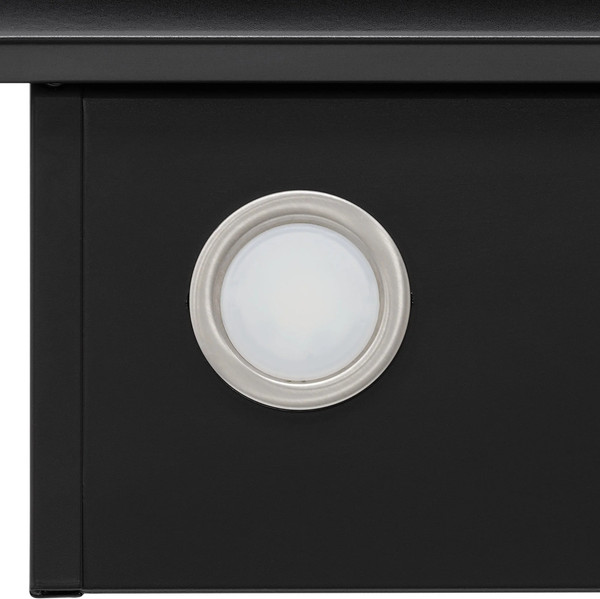 Изображение товара Вытяжка наклонная Krona Fiona E 600 PB / КА-00008443 (черный)