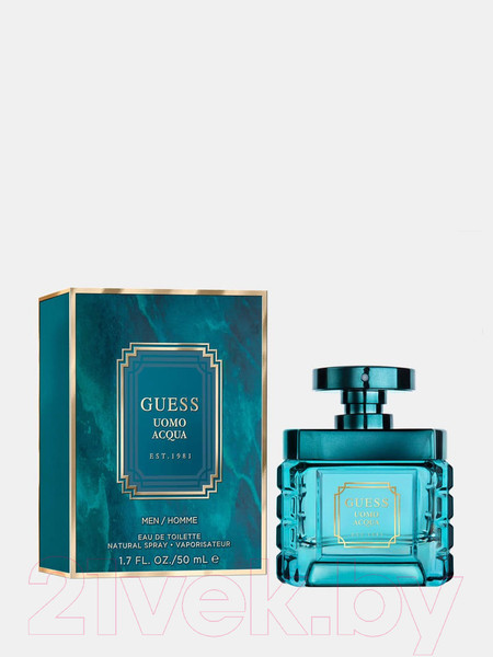 Изображение товара Туалетная вода Guess Uomo Acqua (50мл)